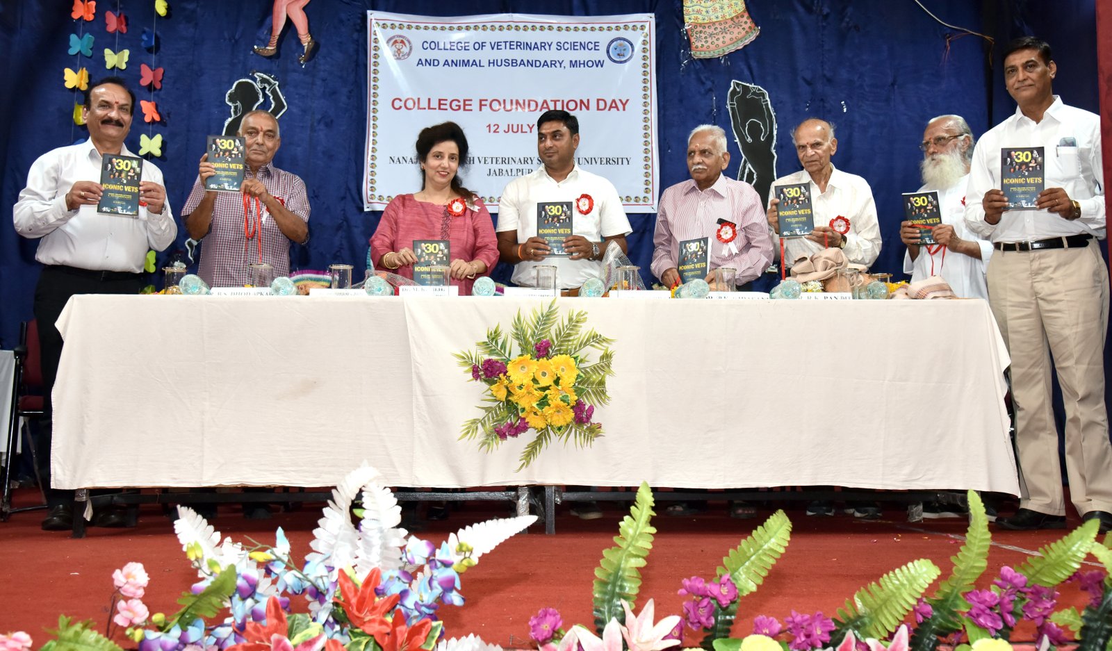 Book Launch at Mhow Vet College